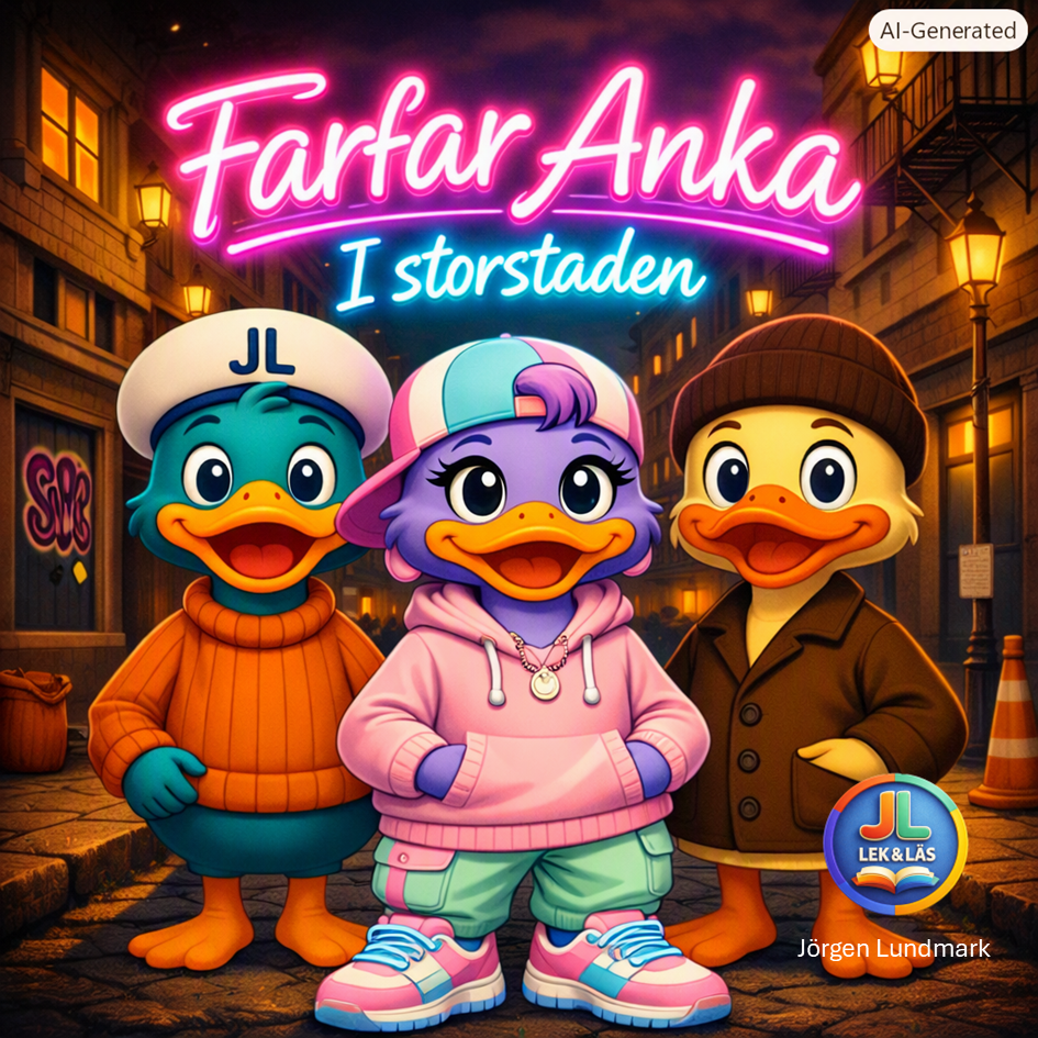 Farfar Anka i storstaden E-bok i PDF